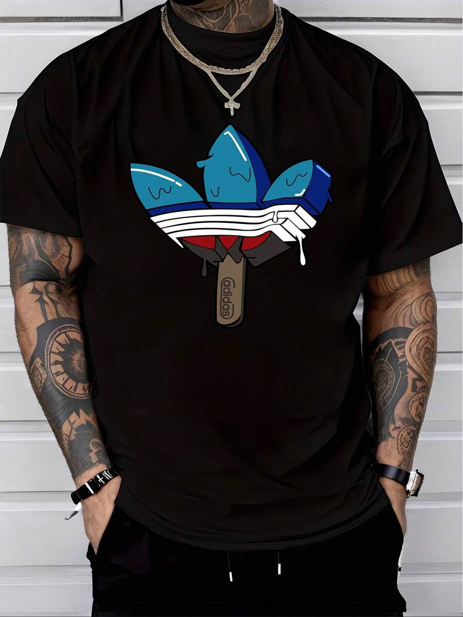 Camisetas de hombre - Negro - Ver 1