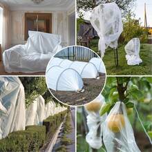 31pcs White Garden Shade Cloth, Thickened Non-Woven Fabric Cover, Reflective Shade Cloth, Protects Outdoor Plants And Vegetables From Direct Sunlight, Suitable For Outdoor, Garden, Lawn, Yard - A - View 8