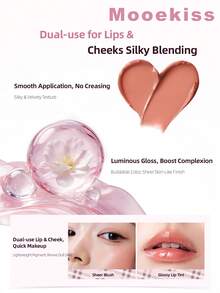 Mooekiss Lipstik & Pipi Berbentuk Hati, Hadiah untuk Pacar - 01 - View 4