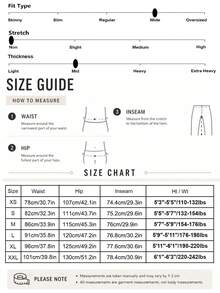 1pc Justice Brother Men's Loose Washed Denim Casual Baggy Wide Leg Jeans Pants (Belt And Accessories Not Included) - Light Wash - View 9