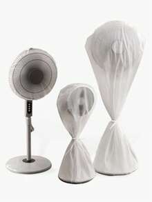 Universal Fan Dust Cover, Disposable Dust Cover, Home Fan Protection Cover, Suitable For 10-15 Inch Diameter Fans, Easy To Install And Remove, Suitable For Bedroom, Living Room, School, Office, Classroom, Random Style Shipped, Home Fan Accessories - Multicolor - View 5