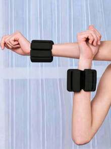 Beban Pergelangan Tangan dan Pergelangan Kaki yang Dapat Dilepas, Unisex, Tali Beban yang Dapat Diatur, Cocok untuk Berjalan, Berlari, Yoga, Menari, Balet, Latihan Kekuatan, Latihan Kebugaran di Rumah, 2 buah/Set - MultiWarna - View 11