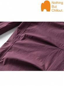 NBCT Women's Functional Cargo Pants, Contrast Color Drawstring Elastic Waist, Multiple Zipper Pockets, Outdoor Hiking Trekking Commuting Casual Versatile Long Pants - Dazzling Night Purple - View 5