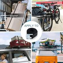 Adjustable Tightening Strap For Kayak, Suitable For Cargo, Luggage, Motorcycle, Truck, SUV And Car Roof Rack - A - View 9