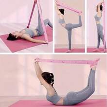 Tali Latihan Resistensi Multifungsi - Alat Bantu Yoga Portabel, Meningkatkan Fleksibilitas dan Kekuatan Otot - Sempurna untuk Pemula, Olahraga, Tari, Pilates, Gym di Rumah, dan Perjalanan - MultiWarna - View 3