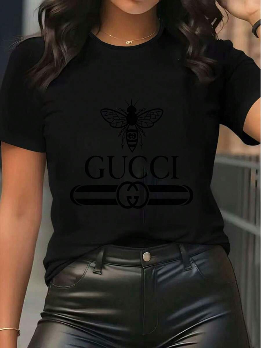 Women T-Shirts - Black - View 1