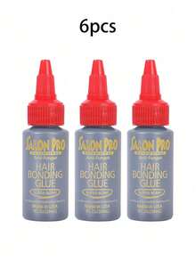 Salonpro Salon Pro Hair Extension Glue Black 1oz Eyelash, Wig Extension Glue - Fast Bonding For Wigs And Eyelashes - Multicolor - View 7