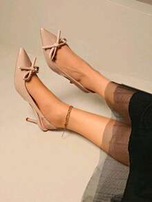 Women Pumps - Apricot - View 4