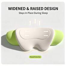 1pc Ergonomic Lumbar Pillow, 3D Dual-Layer Design Lumbar Support Cushion, Suitable For All Sleeping Positions, Breathable Curved Support Design, Neck And Cervical Spine Support Pillow - Rabbit Lumbar Support Pillow - View 4