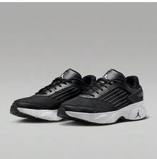 Nike Jordan Trunner Flow Men's Training Sneakers, Multi-Scenario Wear Shock-Absorbing Shoes IO2091-003 - Black and White - View 1