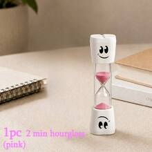 2pcs Smiling Teeth 2min/3min , Multicolor Toothbrush , Compact Fun , Cartoon Creative 2min Timer Ornament, Toothbrushing Timer, Office Desk Ornament, Kitchen Timer - Desktop Ornaments - View 11