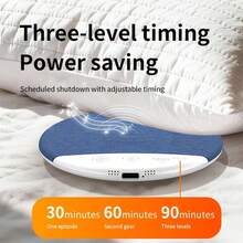 YAIUZGOO Ultra-Thin Pillow Bluetooth 5.3 Wireless Bedside Speaker, Sleep Earphone Alternative, Hi-Fi Sound Quality, White Noise Machine, Auto-Off Timer, Sleep Aid Relaxation Music Speaker, Suitable For Sleep, Travel, Car, Meditation And Bedtime - D - View 4