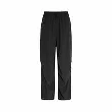 Adidas Women's Straight-Leg Breathable Quick-Dry Solid Color Comfortable Sports Woven Casual Pants - Black - View 5