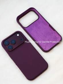 KOOLIFE Silky & Smooth Touch Silicone Phone Case Compatible With IPhone 17 Pro Max, 16 Pro Max, 15 Pro Max, 14 Pro Max, 13, Durable And Fashionable - Purple - View 3