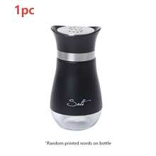 2pcs Salt And Pepper Shaker Set, Salt And Pepper Shakers With Base, Refillable Salt Shaker, 4oz Bottle, Modern Farmhouse Kitchen, Creative Kitchen Gift, Kitchen Essentials, Modern Design, Modern Kitchen Decor, High Quality Kitchenware - Multicolor - View 15