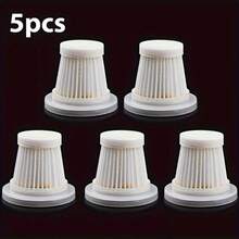 Filter Vakum Genggam yang Dapat Dicuci - 5/10 Filter Dapat Digunakan Kembali, Cocok untuk Vakum Genggam Nirkabel, Aksesori Vakum Portabel, Bahan Plastik, Cocok untuk Model Tertentu, Tidak Membutuhkan Baterai - Putih - View 11