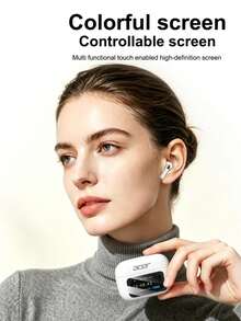 Acer OHR802 Wireless Earbuds With Active Noise Cancellation, Noise Isolation, Multi-Function Touch Control, Lossless Surround Sound, High-Definition Calls, Comfortable In-Ear Fit, Compatible With IOS/Android Systems - View 4