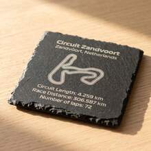 1pc 10cm*10cm Natural Stone Racing Track Coaster, 8 Track Designs, Laser Engraved Track Map Stone Drink Coaster, Heat Resistant Non-Slip Square Coaster, Racing Decoration, Racing Fan Gift, Car Enthusiast Gift, Birthday Christmas Gift - Black - View 25