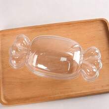 2/1pc Cute Macaron Candy‑Shaped Gift Box With Transparent Lid, Dessert Baking Packaging Box, Xmas Holiday Treat Storage Container, For Christmas Party Favor, Wedding & Home Table Decor, Xmas Tree Ornament, Holiday Gift Supplies - A - View 9