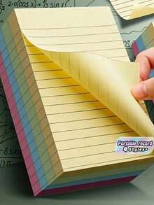 400pcs Sticky Notes Set - Vibrant 4-Color Combination, Easy To Use, Efficient Recording And Organizing - Suitable For Students, Office And Home Use (Multiple Options Available) - Multi-color - View 2