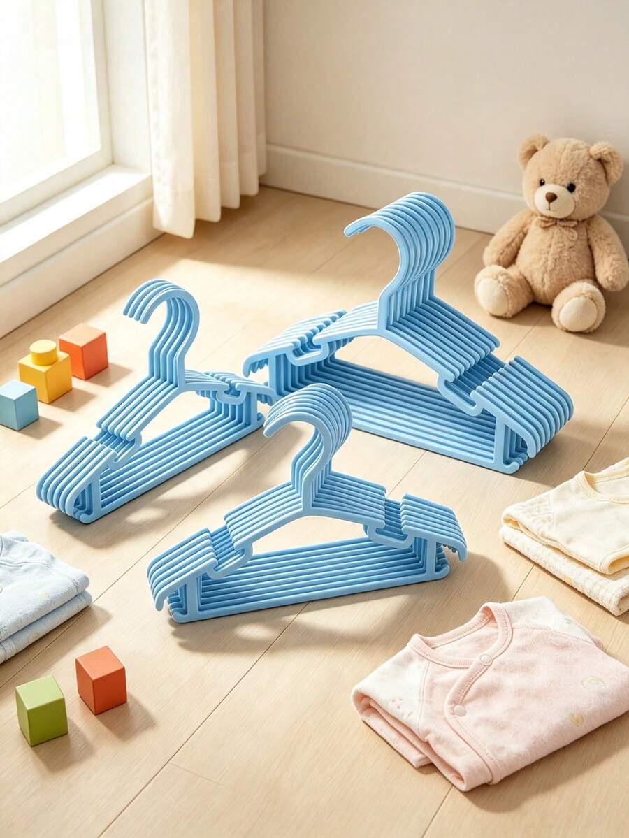 20/30PCS Minimalist Small Size Hangers, Baby Clothes Rack, With Anti ...
