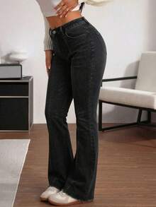 Women Jeans - Black - View 3