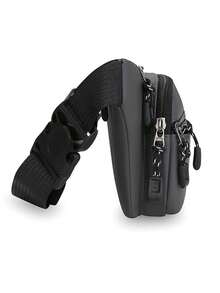 1pc Men's Multi-Functional Waist Bag, Multi-Compartment Large Capacity Chest Bag, Adjustable Shoulder Strap Crossbody Bag, Outdoor Travel, Sling - Fanny Pack - View 8