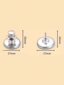 4/12/20/32pcs Modern Metal Magnetic Hooks, Suitable For Curtain Sets, Easy To Install Wall-Mounted Magnetic Clips, Can Be Used For Shower Curtains, Gap Sealing, Wall Stickers And Door Stickers - Multicolor - View 8