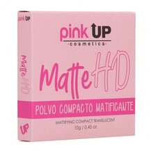 PINK UP COSMETICS Matte HD Pink Up Translucent Mattifying Compact Powder - White - View 4