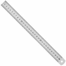 4pcs Metal Ruler Set, 4 Sizes Stainless Steel Rulers 15cm(6in) 20cm(8in) 30cm(12in) 40cm(16in) Dual Scale Metric & Imperial, Measuring Tool Metal Steel Ruler, Suitable For Teaching, Office, Drawing, Engineering (One Size=15cm, One Size 1=20cm, One Size 2=30cm, One Size 3=40cm, One Size 4=15cm+30cm, One Size 5=15cm+40cm) - A - View 9