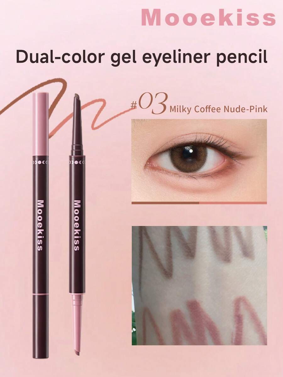 Mooekiss 雙頭雙色眼線筆基礎化妝品 - 03 - 查看 1