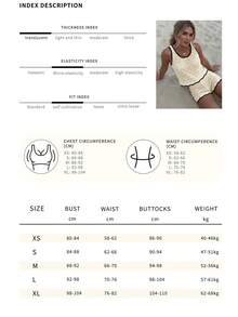 Women's Spring/Summer New Design Minimalist Style Summer Vacation Vibe High-End Simple Beach Vacation Outfit, Contrast Color Design Sleeveless White - White - View 8