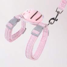 Cat Harness And Leash Set - Escape-Proof Adjustable Cat Vest, Soft Breathable Kitten Harness, Suitable For Outdoor Walking And Training, Bee-Style Anti-Escape Cat Leash, H-Shaped Anti-Struggle Outdoor Walking Rope, Adjustable Cat Harness Leash - Multiple Styles - View 21