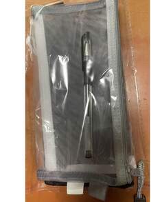 3pcs Different Color Portable Mesh Transparent Bags With 1 Pen, Unisex Cosmetic, Ticket, Pen Holder - Sets - View 9