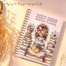 2027-2030 Monthly Planner/Calendar - 4-Year Planner From January 2026 To December 2030, Cover Design Themed For Female Readers, Includes Annual Plan, Month Tabs, 48-Month Calendar, Size A5 - A5 - View 4