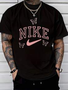 Men T-Shirts - 黑色 - 查看 9