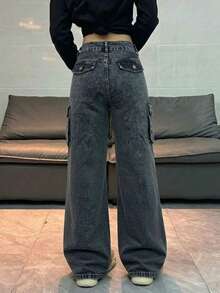 Women Jeans - Black - View 3