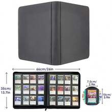 576 Cards Pocket Trading Card Binder 12 Pocket Trading Card Album Folder Case - 35*33*5cm - View 8