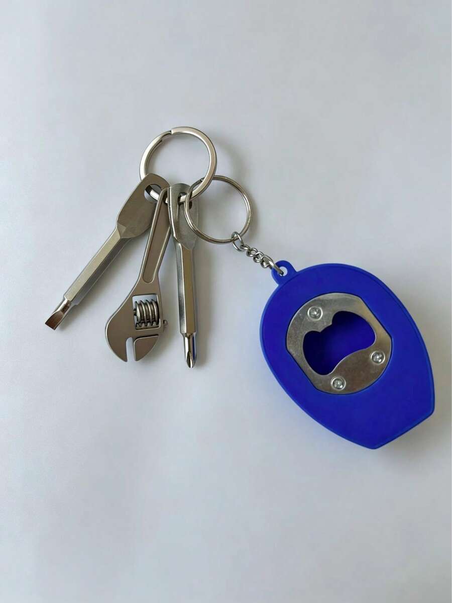 Multifunctional Keychain, Suitable For Daily Use. Y2K Style, Minimalist Style Personalized Keychain. Gift For Friends. - Multi-color B - View 1