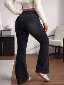Women Jeans - Black - View 4