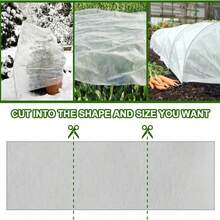 31pcs White Garden Shade Cloth, Thickened Non-Woven Fabric Cover, Reflective Shade Cloth, Protects Outdoor Plants And Vegetables From Direct Sunlight, Suitable For Outdoor, Garden, Lawn, Yard - A - View 6