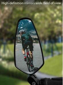 1 Pair Multi-Function Bicycle Handlebar End Mirrors 360° Rotatable Adjustable High-Definition Rearview Mirrors Universal For Road Bike Motorcycle Bicycle - Multicolor - View 6