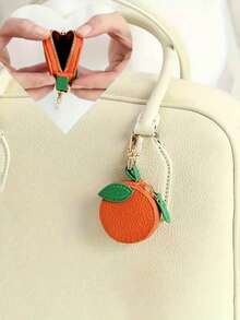Cute Fruit Wallet, PU Leather Small Wallet, Summer Fruit Shaped Bag Hanging Wallet, Holiday Gift Blueberry Keychain Fruit Shaped Wallet - Multicolor - View 11
