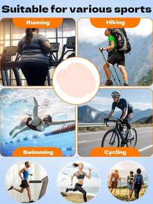 10pcs Unisex Ultra-Thin Disposable Anti-Chafing Thigh Patches, Invisible Design Inner Thigh Protection Patches, Travel Essential Anti-Pressure Leg Patches - One Size - View 7