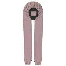 CONFLASS Mũ ngủ satin 2 trong 1 điều chỉnh được có dây buộc, mũ ngủ satin dài cho tóc dài/tóc tết, mũ ngủ satin mềm có cúc, mũ ngủ cho tóc xoăn - A - Xem 13