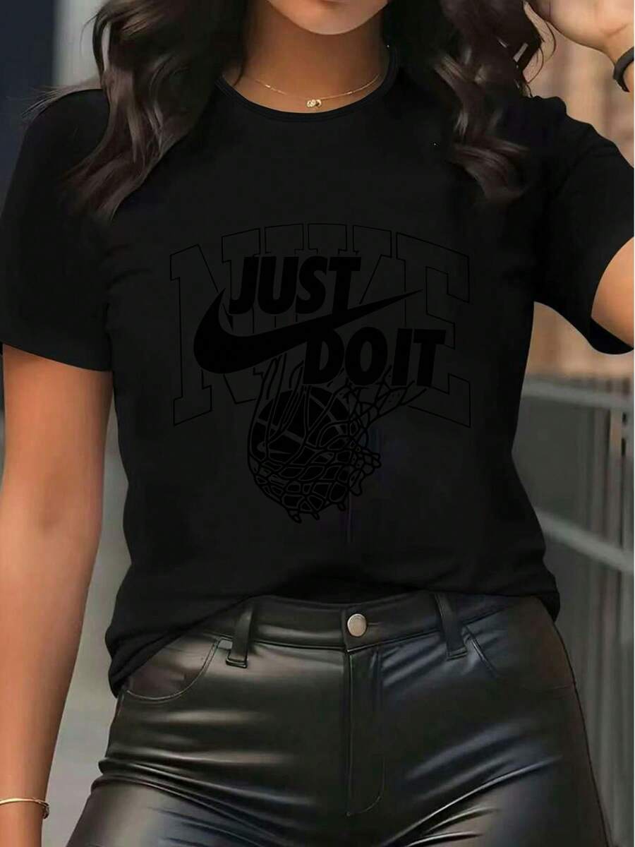 Women T-Shirts - 黑色 - 查看 1