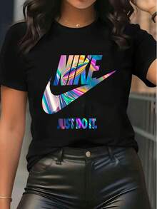 Women T-Shirts - 黑色 - 查看 9