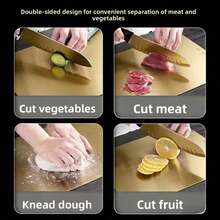 3pcs Titanium Cutting Board, Titanium Kitchen Cutting Board, 304 Stainless Steel Cutting Board, Suitable For Meat, Fruits And Vegetables - Multicolor - View 7