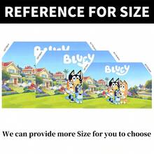 WPETLE Birthday Party Backdrop Cartoon Family House Lawn Scene Photo Background Banner Children Party Decoration - Multicolor - View 6