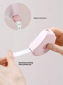 1/2PCS White, Pink, And Brown Soft Tape Measure For Body Measurements, Specifically Designed For Automatic Measurement Of Waist, Leg, Arm, And Chest Circumferences, A Three-Dimensional Measuring Tape - One Size Fits All - View 11